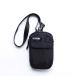  хром упаковка phone сумка CHROME PAC PHONE POUCH BLACK CRINKLE сумка сумка * водостойкий AJ003BCNL