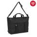  хром свечение surrey большая сумка mesenja-28L CHROME GROCERY TOTE MSNGR 28L BLACK CRINKLE сумка сумка "почтальонка" BJ004BCNL