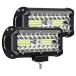 LED��Ɠ� ���[�N���C�g 2�� 120W 12V LED ��Ɠ� IP67�h�� �g���b�N �I�t���[�h �y�g�� �H���� �o�b�N���C�g �t�H�O�����v ������ �� ���C�g �Z�b�g