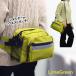 o позиций ..2WAY сумка-пояс lime зеленый поясница ..& плечо .. предотвращение бедствий сумка отражающий лента есть экстренный .. сумка сумка-пояс 