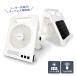 Exelux �E���g���\�[���[�t�@���R���p�N�g �\�[���[�[�d�� ��@ ��d�� 10000mAh ��e�ʃo�b�e���[ �R�[�h���X �y�� IPX3 �h�H
