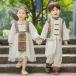  мода Kids Junior ребенок одежда выставить костюм этнический осень запад в европейком стиле zonchi-. одежда платье Performance мужчина девочка посещение детского сада посещение школы дождь. день безопасность 
