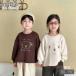  long T Корея ребенок одежда Kids весна осень для . сестра унисекс белый кофе Brown zonchi- длинный рукав tops коала рисунок хлопок 150 140 130 девочка мужчина baby Junior 