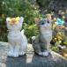 LED свет украшение свет солнечный свет love казаться кошка Chan наружный водонепроницаемый садовый светильник zonchi- орнамент атмосфера конструкция украшение свет полимер производства изделие прикладного искусства животное изображение автоматика лампочка-индикатор 