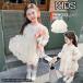  гонки chu-ru One-piece платье Kids baby девочка детская одежда формальный zonchi-.. свадьба "Семь, пять, три" A линия презентация платье .. sama Junior 140cm