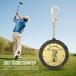  Golf оценка счетчик Golf ход счетчик цифра имеется легко установка zonchi-18 отверстие дизайн брелок для ключа аксессуары регулировка целый . компактный 