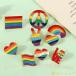  Rainbow флаг значок Rainbow Pride a одежда nes лента zonchi- Pride trance jenda- легкий в использовании применение широкий . удобный практический удобный 