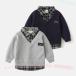  tops Kids весна осень-зима длинный рукав детская одежда футболка мужчина cut and sewn футболка zonchi- длина .. детская одежда Junior унисекс младенец . надеты изменение теплый 
