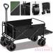  уличный Wagon выдерживаемая нагрузка 200KG тележка для багажа передвижная корзинка кемпинг Cart zonchi- длинный предмет соответствует удален возможность шина большой шина тормоз имеется складной 