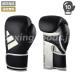 adidas/ Adidas NEW скорость 165 WAKO легализация бокс перчатка 10 унция черный × серебряный 