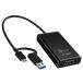 J5 create J пять klieitoUSB 4K HDMI сбор адаптор JVA11(USB A/Type-C обе соответствует USB-C+USB-A подключение - порт :HDMI)