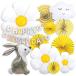 CHASE Partylife birthday decoration attaching . animal manner boat party ba Rune daisy flower flower rabbit natural manner equipment ornament memory day 