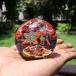  Ray ki healing for red jasper tree . full . was done Croconorugon sphere Crystal Ball bonsai money tree crystal sphere ... house 