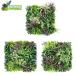 Branch leaves �E�H�[���O���[�� 50cm�~50cm 3���Z�b�g CCGK002 �Ǌ|�� �l�H�ϗt�A�� �t�F�C�N�O���[�� ��