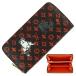  Louis Vuitton длинный кошелек Zippy бумажник M63875 кошка грамм монограмма кошка 3301