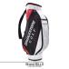  не использовался товар BRIDGESTONE Bridgestone Golf Golf сумка caddy bag CBG21Y Basic модель 9 type 5 раздел 47 дюймовый соответствует белый 
