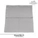  не использовался товар HERMES Hermes pocket square 45 носовой платок шарф fasone* gran H H056318T шелк смазка жемчуг серый 