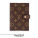  не использовался товар LOUIS VUITTON Louis * Vuitton Agenda PM обложка для записной книжки R20005 монограмма парусина Brown унисекс 