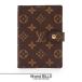  не использовался товар LOUIS VUITTON Louis * Vuitton Agenda PM обложка для записной книжки органайзер R20005 монограмма парусина Brown унисекс 