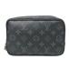 LOUIS VUITTON Louis * Vuitton tu разрозненный to трещина PM M43384 дорожная сумка монограмма * Eclipse черный [ б/у ] мужской 