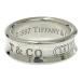 TIFFANY&amp;Co. Tiffany серебряный 1837 narrow кольцо 7.0g 925 печать 457192 кольцо * кольцо 