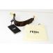  не использовался * хранение товар FENDI Fendi Zucca рисунок кожа Mini ремешок Brown 45959 ремешок 