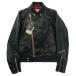 Lewis Leathers ���C�X���U�[ 441T Cyclone �J�E�n�C�h �X�N�G�A�p�b�` �x�[�W���e�[�v ���C�_�[�X �W���P�b�g �l�C�r�[�n 42�y���Áz