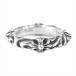 クロムハーツ CHROME HEARTS SBT BAND RING バンド リング リング シルバー #15号 【中古】