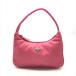 �Ǖi PRADA �v���_ �i�C���� �e�X�[�g �O�p���S �v���[�g �n���h �o�b�O �s���N ���f�B�[�X k4689