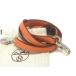 HERMES Hermes Kelly плечо ремешок orange серия x серебряный очень красивый товар M2897