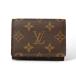  Louis Vuitton не использовался футляр для визитных карточек / футляр для карточек LOUIS VUITTON Anne verop*karutodu vi jito монограмма M62920. покупка 