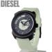 ディーゼル DIESEL メンズ 腕時計 蓄光 ラバーベルト ブラック×ホワイト DZ1346【新品】【送料無料】