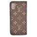  Louis Vuitton iPhone X кейс,XS кейс /iPhone покрытие LOUIS VUITTON iPhone X,XS folio монограмма M63443. покупка 