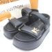 IT961GBW9XJC быстрое решение подлинный товар прекрасный товар LOUIS VUITTON Louis Vuitton LV Sunset платформа комфорт сандалии кожа женский 1ACP6O размер 37