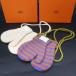 ITUT32I2OTJK быстрое решение подлинный товар HERMES Hermes baby рукавица Kids кашемир ребенок перчатки 2 шт. комплект бежевый многоцветный окантовка рисунок 