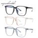  Aqua Label оправа для очков модные очки без линз раз имеется раз ввод очки при дальнозоркости Корея способ Asian Fit AQUALABEL ALF 5004 55 все 3 цвет квадратное довольно большой женский 