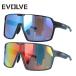 i Val vu солнцезащитные очки зеркало линзы Asian Fit EVOLVE EVS6005 152 все 2 цвет спорт унисекс мужской женский однообъективный типа поле зрения гладкий 