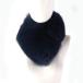  unused goods CELINE Celine 519004COL fox fur tippet collar volume book@ fur shawl navy lady's 