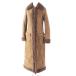  не использовался товар *SAINT LAURENT PARIS солнечный rolan Париж 442509 Super Long мутоновое пальто Brown 36 Италия производства женский 