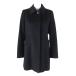  прекрасный товар *Aquascutum LONDON Aquascutum London кашемир 100% соотношение крыло покрой пальто с отложным воротником чёрный 9 сделано в Японии стандартный товар женский 