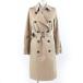  превосходный товар *BURBERRY LONDON Burberry London B1A88-430-51 шерсть подкладка есть тренчкот бежевый 36 сделано в Японии стандартный товар женский 