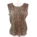  превосходный товар ^PLEATS PLEASE плиссировать шкив z Issey Miyake PP62-JK500 общий рисунок безрукавка cut and sewn tops примерно L~LL размер стандартный товар 