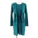  прекрасный товар *PLEATS PLEASE плиссировать шкив z Issey Miyake жакет безрукавка One-piece ансамбль зеленый 3*2 стандартный товар 