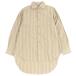 �ɔ��i��Nigel Cabourn �i�C�W�F���E�P�[�{�� DETACHABLE COLLAR SHIRT �X�g���C�v ��2WAY �����V���c �x�[�W�� 42 ���{�� ���K�i �����Y