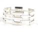  прекрасный товар VGUCCI Gucci Vintage HEAVY GATE LINK BRACELET heavy торцевая дверь ссылка браслет 925 серебряный сделано в Италии масса 90.27g мужской 