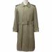  прекрасный товар *Burberrys Burberry Vintage обратная сторона noba в клетку шерсть подкладка имеется тренчкот весеннее пальто хаки 92-170 мужской 
