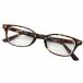  хорошая вещь *BJ CLASSIC COLLECTION Be je- Classic коллекция COM-501 мрамор рисунок очки прозрачный Brown 49*21-145 раз ввод сделано в Японии 