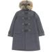  превосходный товар *LOUIS VUITTON Louis Vuitton кашемир . мех лисы f- dead полупальто "даффл коут" серый 44 Италия производства стандартный товар мужской 