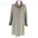  хорошая вещь *LOEWE Loewe Logo кнопка овечья кожа пальто мутоновое пальто хаки 36 вешалка *ga- men to имеется Испания производства стандартный товар женский 