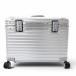  прекрасный товар *RIMOWA Rimowa 920.51.00.4 топаз Pilot aluminium TSA блокировка установка 4 колесо дорожная сумка серебряный Германия производства мужской 